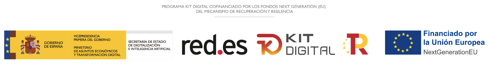 Programa Kit Digital cofinanciado por los fondos Next Generation (EU)